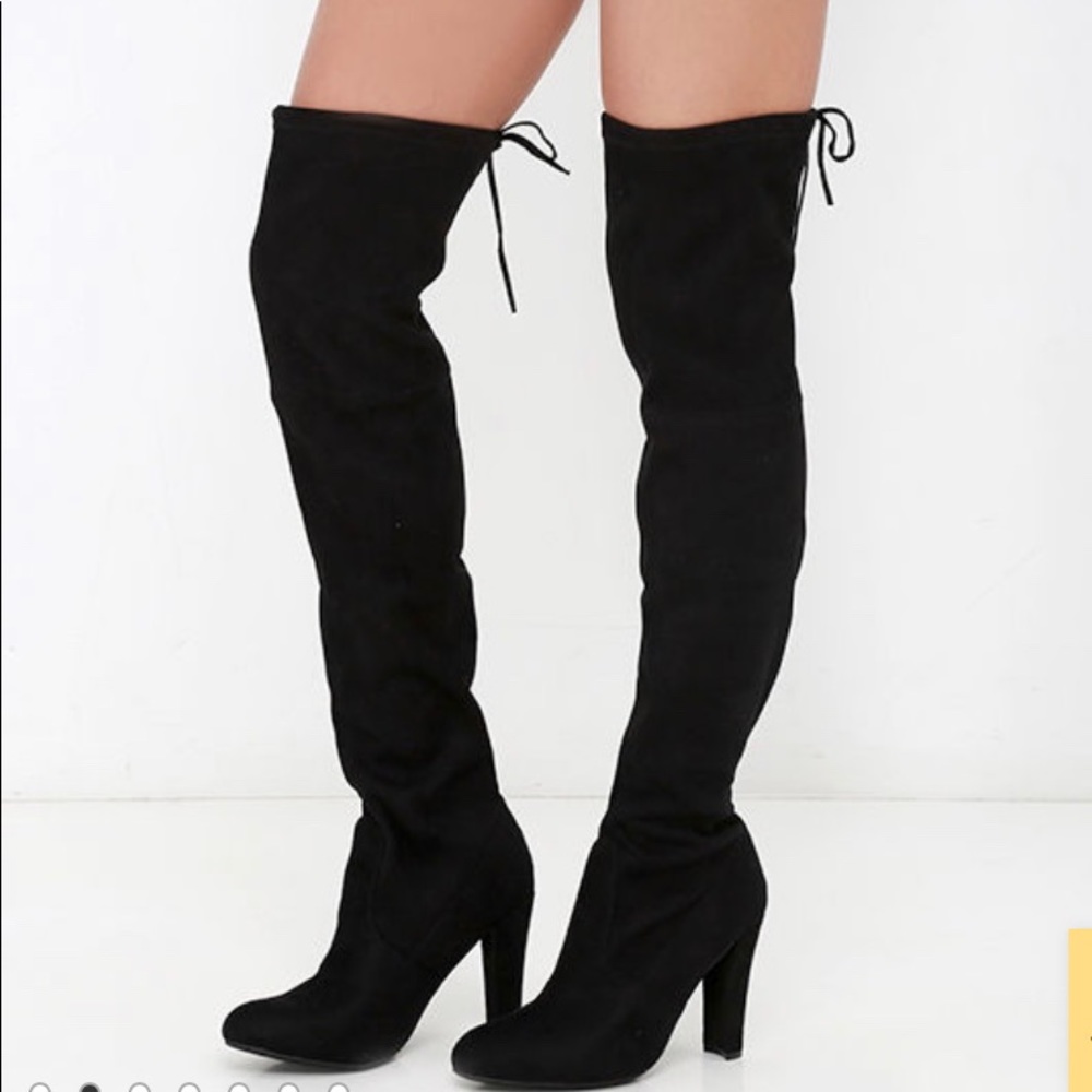 Knee higher boots!
